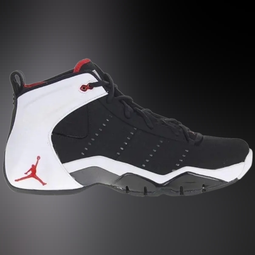 Jordan Unisex Jumpman Jeter Vital Black/White High-Top Sneakers Size 8 US